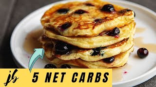 Keto Blueberry Pancakes [upl. by Annoet81]