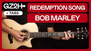 Redemption Song Guitar Tutorial Bob Marley Guitar Chords  Strumming [upl. by Reham230]