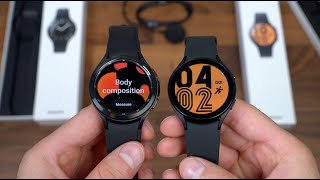 Samsung Galaxy Watch 4 Classic vs Galaxy Watch 4 Unboxing [upl. by Franck]