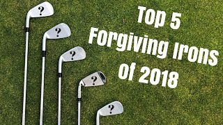 Top 5 Forgiving Irons For Mid to High Handicapers of 2018 [upl. by Enyawed]