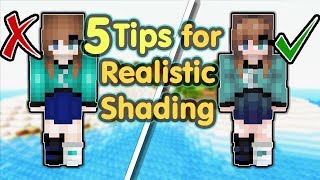 5 Tips for Realistic Shading  Minecraft Skin [upl. by Mathews975]