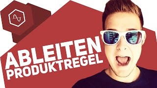 Ableiten mit der Produktregel 1 [upl. by Hairacaz]