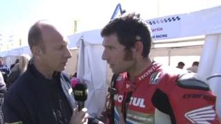 Guy Martin at the North West 200 2017 [upl. by Maxama]