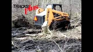 TracksPlus™ Over the Tire Skid Steer Tracks [upl. by Cristie]