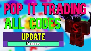 ALL Pop It Trading CODES  Roblox Pop It Trading Codes May 2023 [upl. by Emmons]