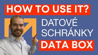 Datova Schranka Data Box  Detailed Guide on how to use it [upl. by Hcelemile]