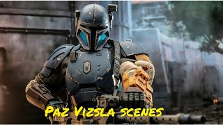 All Paz Vizsla scenes  The Mandalorian The Book of Boba Fett [upl. by Camila]