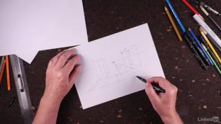 Tutoriel Architecture Dessin  Maîtriser le jeu des volumes  video2braincom [upl. by Heintz999]