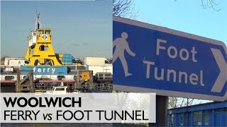 Whats Faster The Woolwich Ferry or Foot Tunnel [upl. by Lihka]