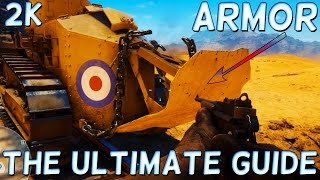 Battlefield 1 How to kill a TANK DRIVE BACKWARDS Battlefield 1 Light Tank PRO TIPS  MYTH BUSTING [upl. by Tace]