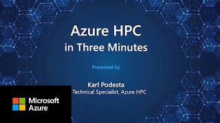 Azure HPC Explained in Three Minutes [upl. by Aiza564]