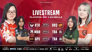 UniPin Ladies Series ID Season 3  Playoffs  Day 2 Part 1 [upl. by Pretrice]