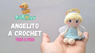 COMO HACER UN ANGEL AMIGURUMI [upl. by Wier]