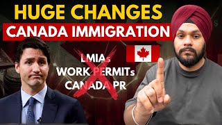 BIG CHANGES in 🇨🇦CANADA Immigration  NO LMIA amp Work Permits for Immigrants [upl. by Oshinski]