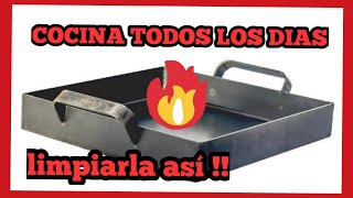 👨🏼‍🍳 La MEJOR FORMA de LIMPIAR TU PLANCHETTA 🔥🔥  para usarla todos los días [upl. by Ttessil]