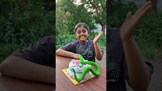 I dont like SNAKE 🐍on the CAKE 🎂TomampJerry 😱DiyaIshwarya shorts viralvideo [upl. by Ayanaj]