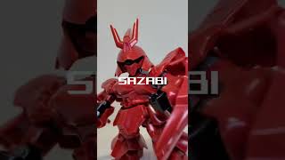 SD Gundam EXStandard Sazabi [upl. by Laehcym436]