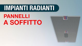 Soffitto radiante per riscaldamento e raffrescamento [upl. by Arias554]