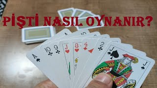 Pişti Oyunu Nasıl Oynanır   İskambil Oyunları [upl. by Cummins]