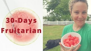 Fruitarian 30Day Challenge with TED CARR [upl. by Asert]