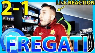 FREGATI‼️ NAPOLIJUVENTUS 21 LIVE REACTION [upl. by Firman]