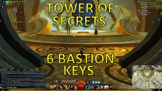 GW2  Tower of Secrets 6 Bastion Keys [upl. by Ihcas]