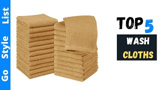 Best Washcloths Reviews 2025 – Top 5 Products That You Can Buy [upl. by Legim525]