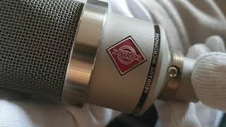 NEUMANN TLM 102 STUDIO SET MICROPHONE UNBOXING [upl. by Dodd]