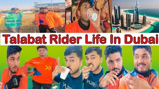 Talabat Rider Life in Dubai  Daily Routine  Talabat Food Delivery Dubai  Daily Duty Time [upl. by Dhruv11]