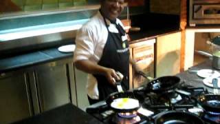 Bahia Principe Ambar Punta Cana Palmyra Buffet Chef Miguel [upl. by Ardnoid]