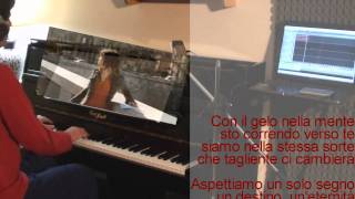 Giorgia  Gocce di memoria basecover strumentale KARAOKE [upl. by Aldwon]