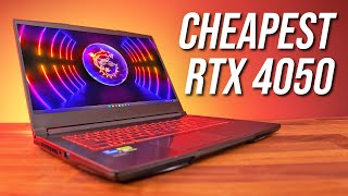 The Cheapest RTX 4050 Gaming Laptop  MSI GF63 Review 2023 [upl. by Athene]