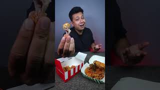 KFC Chicken Wings Vs Local Outlet Chicken Wings Comparison is HERE🔥😍 [upl. by Roosnam643]