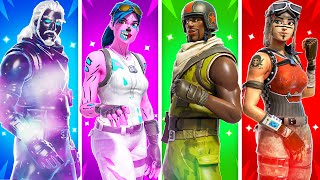 17 RAREST Fortnite Skins [upl. by Oiratno954]