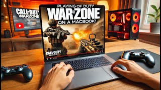 Play Warzone on a Mac  Quick Setup Guide [upl. by Attiuqehs]