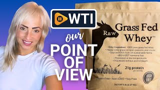 Raw Organic Grass Fed Whey  Our Point Of View [upl. by Naujad]