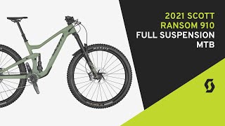 2021 Scott Ransom 910 Full Suspension Mountain Bike [upl. by Anileda]