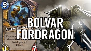 Hearthstone Origins 15  Bolvar Fordragon [upl. by Frankie485]