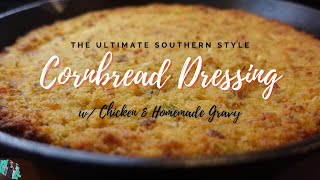 THE BEST SOUTHERN STYLE CORNBREAD DRESSING RECIPE  2024  DETAILED STEP BY STEP TUTORIAL [upl. by Idola]