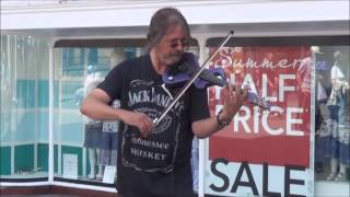 Ed busking in Chester  4 of 7 [upl. by Roma]