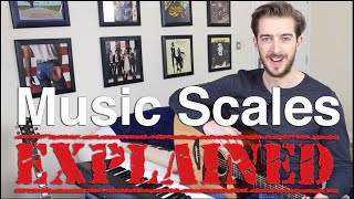 Music Scales EXPLAINED  Major Scale VS Minor Pentatonic [upl. by Nostets]