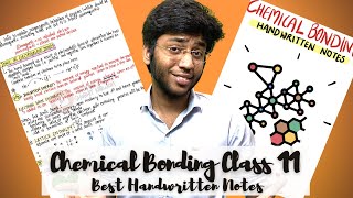 Chemical Bonding Notes for Class 11 [upl. by Ram]