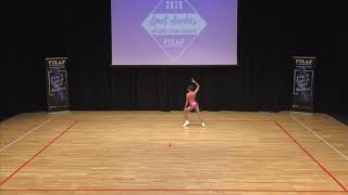 Fisaf Nationals 2019 Sophia Rodrigues [upl. by Adnawad]