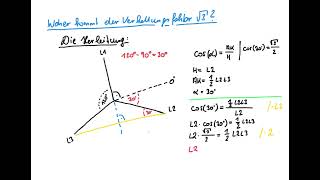 Woher kommt der Verkettungsfaktor quotWurzel 3quot [upl. by Shelagh]