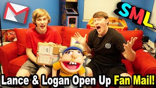 Lance and Logan OPEN FAN MAIL [upl. by Smeaj]