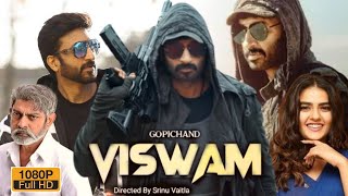 Viswam 2024 Full Movie Hindi Dubbed Latest South  Gopichand  Kavya Thapar  Sunil  Facts amp Review [upl. by Romulus982]