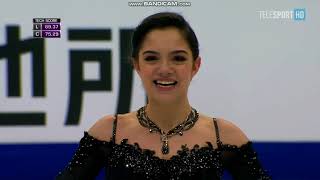 Evgenia MEDVEDEVA FP Rostelecom cup comments of Yulia Lipnitskaia [upl. by Bailar173]