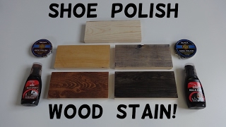 How to Stain Wood with Shoe Polish [upl. by Geibel]