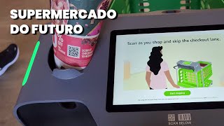 EXPERIÊNCIA ÚNICA NO AMAZON FRESH Conheça Um Mercado Inovador e Incrível [upl. by Willem]