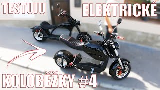 Testuju elektrické koloběžky 4 [upl. by Means]